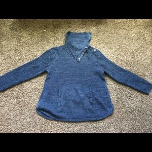 Style & Co. Sweater with Button Accents and Pocket